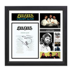 Signed + Framed Lyric Collage // The BeeGees
