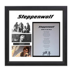 Signed + Framed Lyric Collage // Stepphenwolf