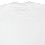 Women's Cotton Logo Short Sleeve Crewneck T-Shirt // White (S)