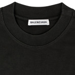 Women's Cotton Logo Short Sleeve Crewneck T-Shirt // Black (S)