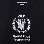 Women's World Food Programme Zip Up Sweatshirt // Black (S)