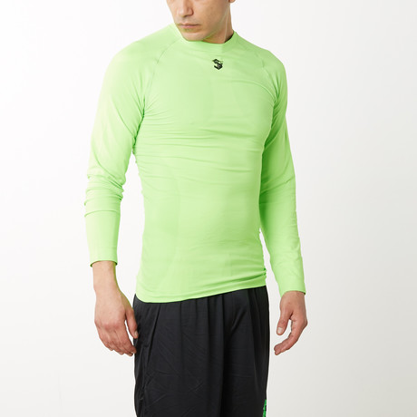 Comfort Compression Top Long Sleeve // Neon (S)