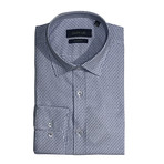 Hedon Shirt // White + Blue (XL)