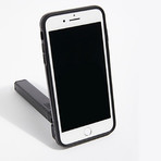 SnapStyk Hybrid Phone Case // Black (iPhone 6/7/8)