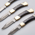 Folding Steak Knives // Set of 4 // 09