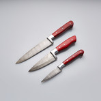 Kitchen Knives // Set of 3 // 10