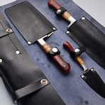 Red Sheet Chef Knives // Set of 5 // 21