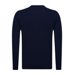 Precise V-Neck Spring Pullover I // Navy (S)