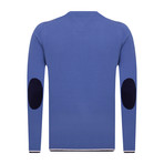 Juice V-Neck Spring Pullover // Blue (S)