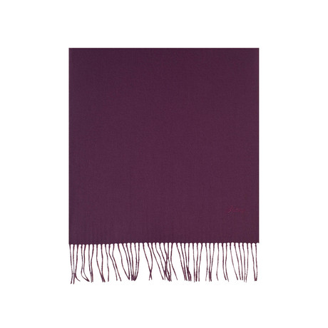 Brioni // Cashmere Silk Scarf // Purple