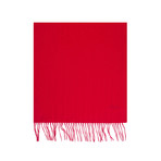 Brioni // Cashmere Silk Scarf // Red