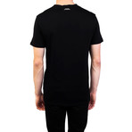 Tape' Medusa Graphic T-Shirt // Black (X-Large)