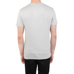Angular Medusa Graphic T-Shirt // Gray (L)