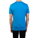 Baroque Graphic T-Shirt Sky // Blue (L)