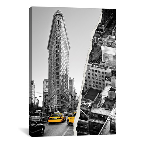 NYC Buildings // Philippe Hugonnard (18"W x 26"H x 0.75"D)