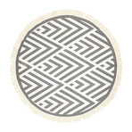 Benagil Round // Black + White