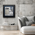 Signed + Framed Collage // Ty Cobb