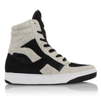 Osano High-Top Sneaker Boot // Black + Gray (US: 10)