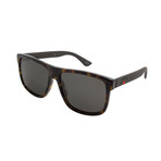 Gucci // Men's GG0010S-003 58 Sunglasses // Polarized