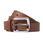 Leather Belt // Brown // 39.3 Inches