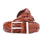 Leather Belt // Reddish Brown (39.3 Inches)