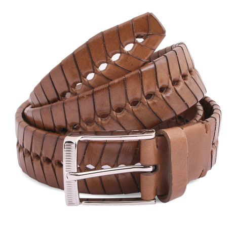 Leather Belt // Tan // 35.5 Inches
