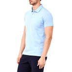 Solid Pocket Polo // Light Blue (S)