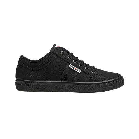 Backyard 2.0 Sneakers // Black + Black Stripes (Euro: 39)
