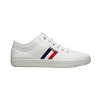Backyard 2.0 Sneakers // White + Navy Red Stripes (Euro: 40)