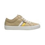 Backyard 2.0 Sneakers // Sand White + Yellow Stripes (Euro: 41)