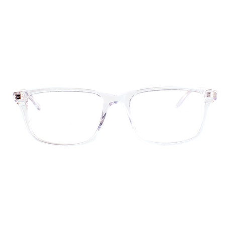 Quincy Blue Light Blocking Glasses // Crystal