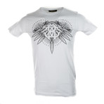Abstract Logo T-Shirt // White (M)