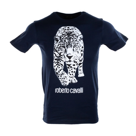 Cheetah T-Shirt // Navy (S)