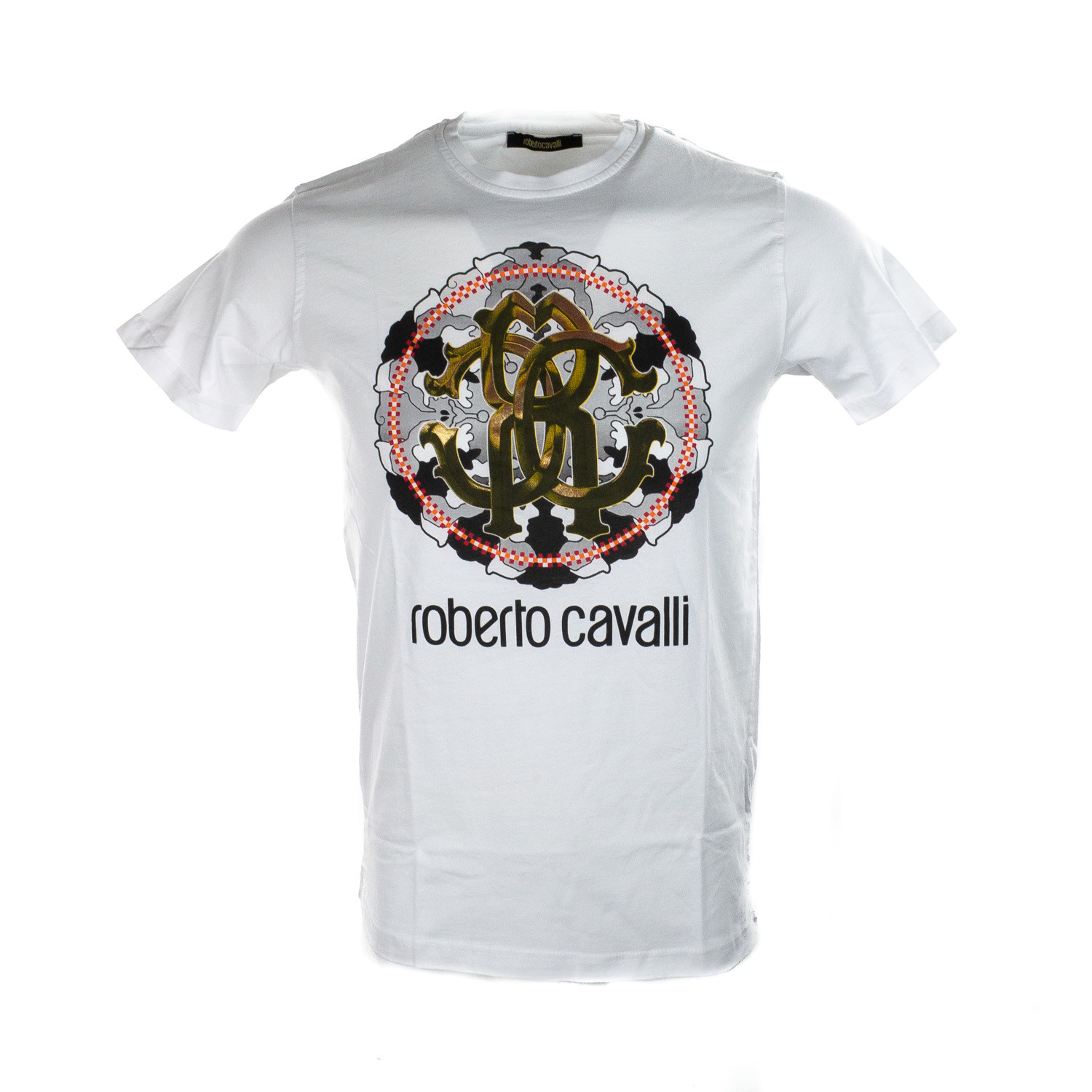 Graphic T-Shirt // White (S) - Roberto Cavalli - Touch of Modern