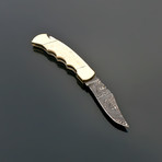 Damascus Folding Knife // VK255