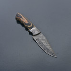 Damascus Skinner Knife // VK267