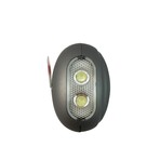 Portable Panic Button + LED Light (Matte Black)