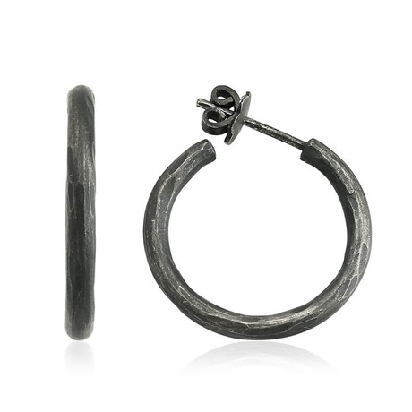Metal Ring Earring // Medium