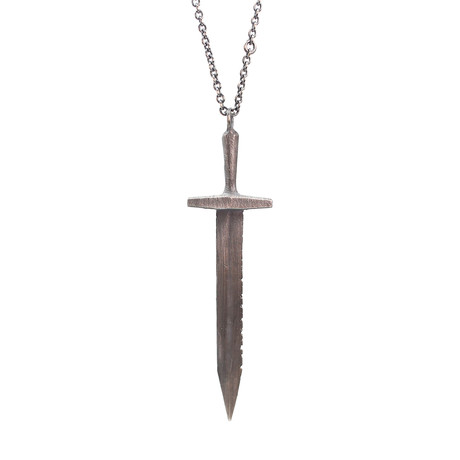 Rugged Sword Necklace (Length: 24")