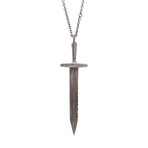 Rugged Sword Necklace (Length: 28")