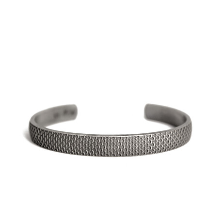 Scale Pattern Metal Bracelet (5–6 cm // 2–2.3 in)