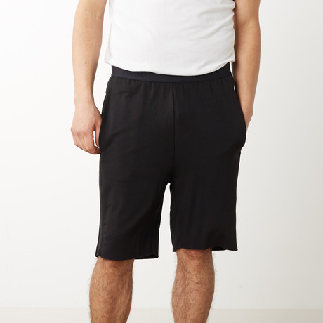Sean Lounge Shorts // Black (S)
