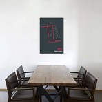 YYZ Diagram, Toronto (18"W x 26"H x 0.75"D)