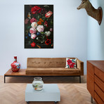 Still life with Flowers // De Heem (Small (31.5"W x 47.24"H))