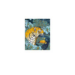 Tiger Jungle + Toucan Family (Small (31.5"W x 39.37"H))