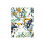 Tiger Jungle + Toucan Family (Small (31.5"W x 39.37"H))