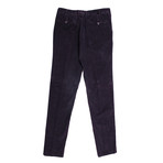Isaia // 5 Pocket Jean Style Corduroy Pants // Purple (28)