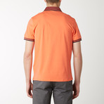 Morro Slim Fit Contrast Polo // Orange (2XL)