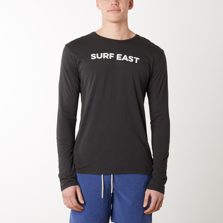 Surf East Long Sleeve // Charcoal (S)