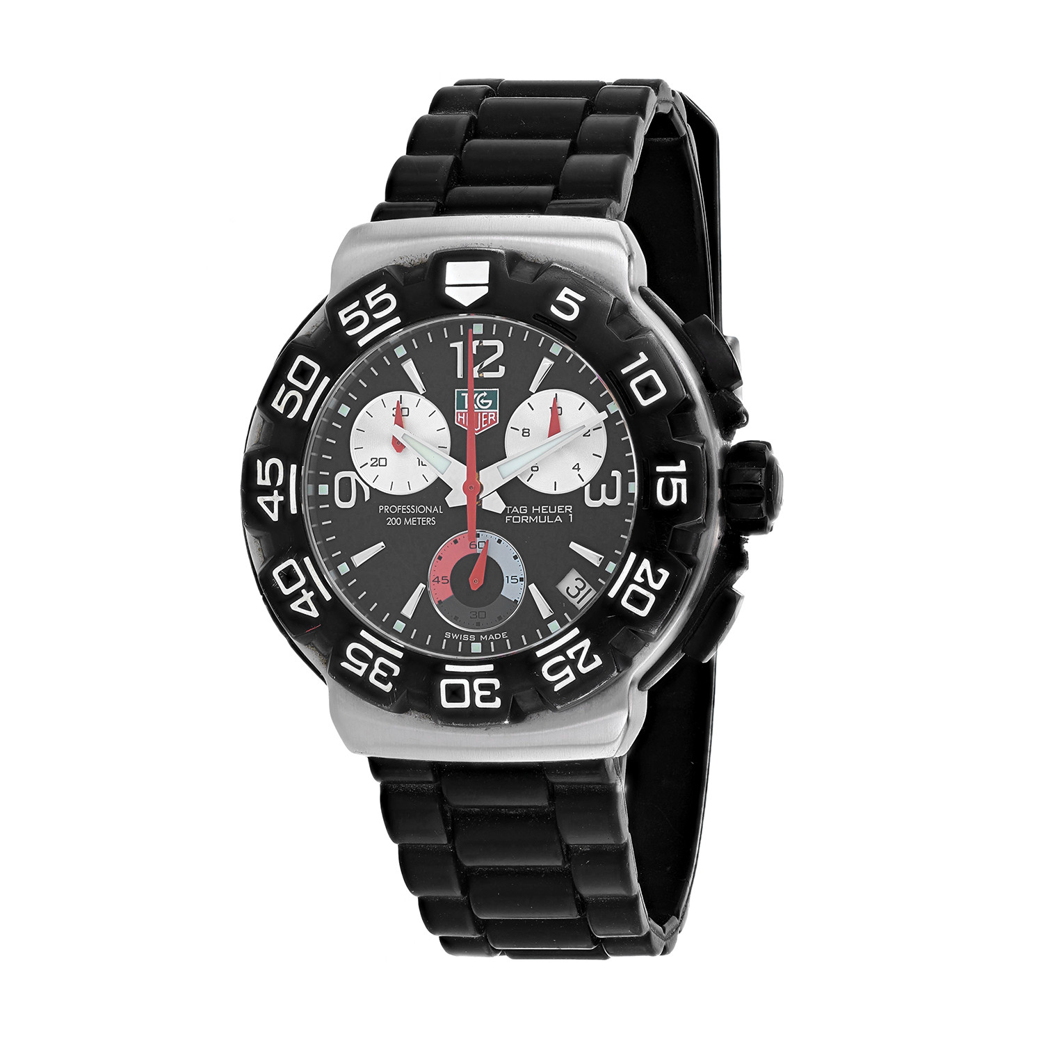 Tag Heuer Formula 1 Chronograph Quartz // CAC1110 // Pre-Owned - Noble ...